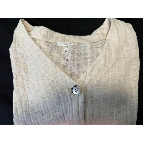 Pink Ombre Button Sweater Size 2x Maurices #0363 - Picture 5 of 5